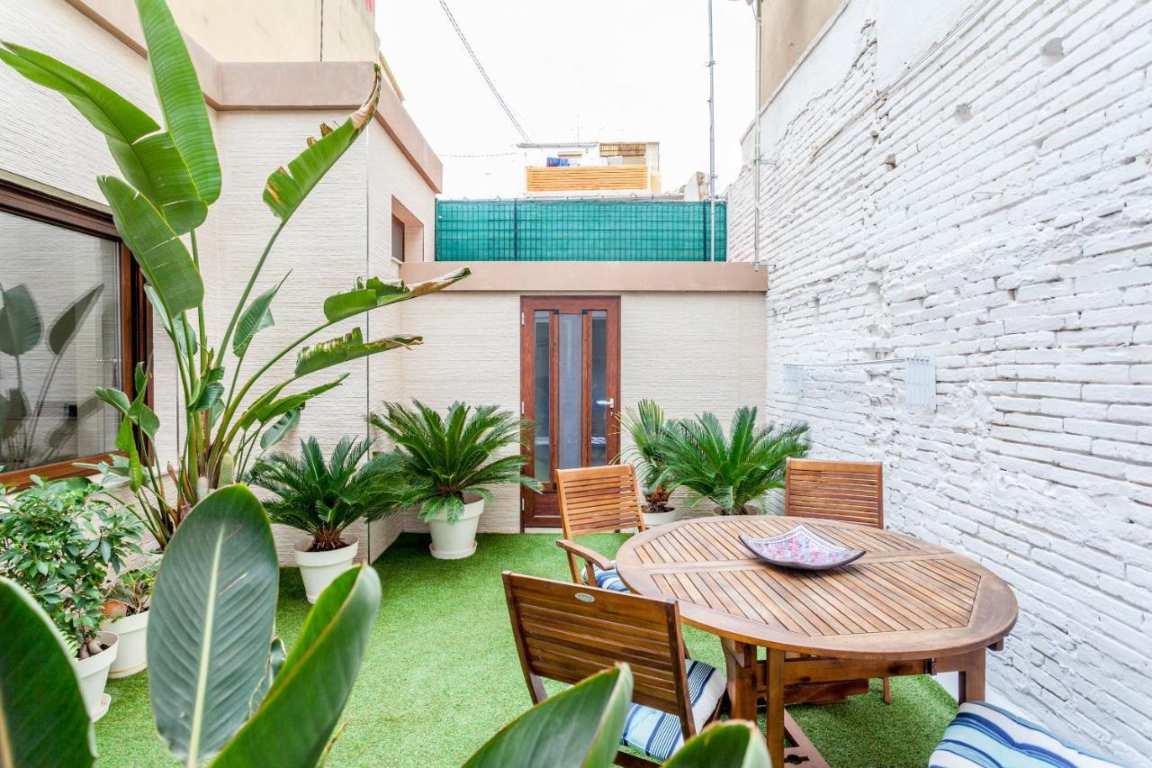 Casa Espectacular De Diseno Con Jardin Interior Villa Valencia Eksteriør billede