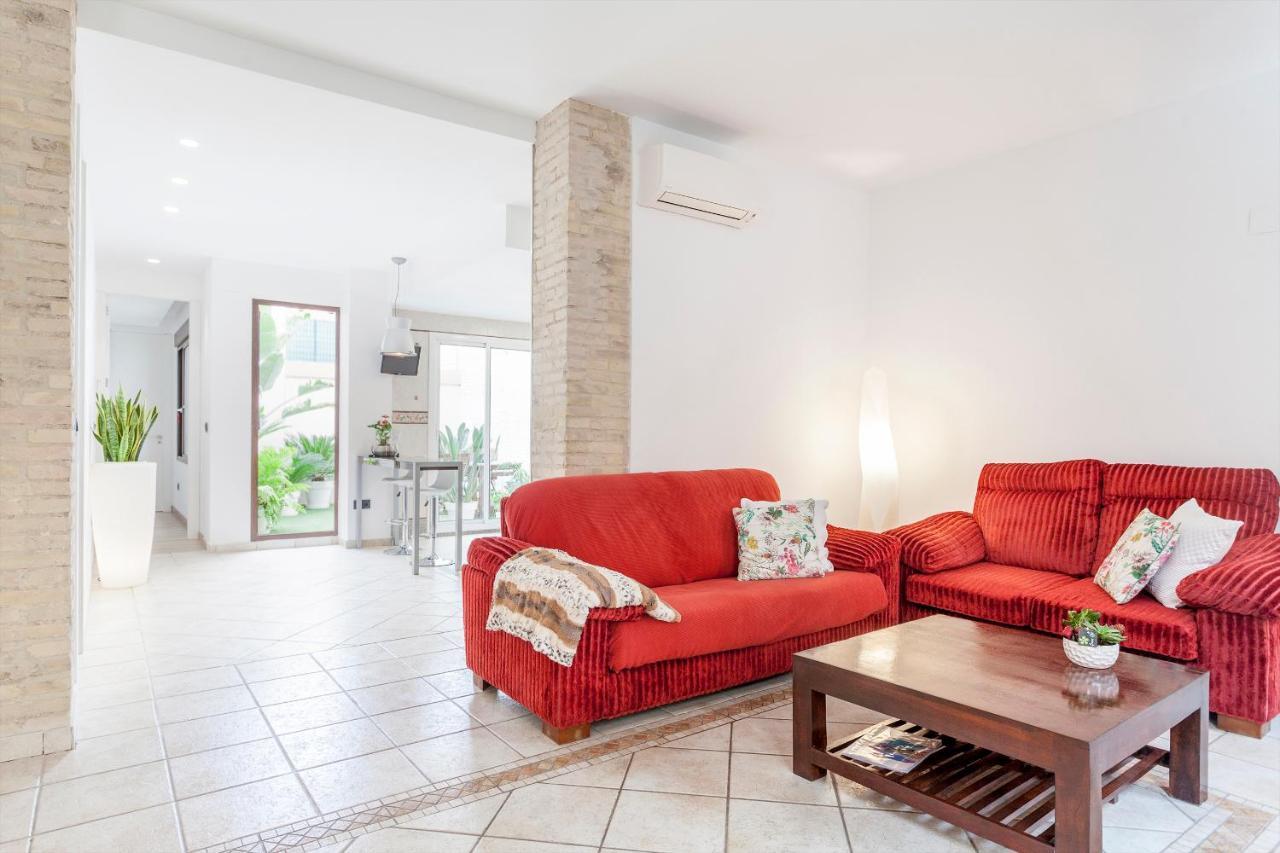Casa Espectacular De Diseno Con Jardin Interior Villa Valencia Eksteriør billede